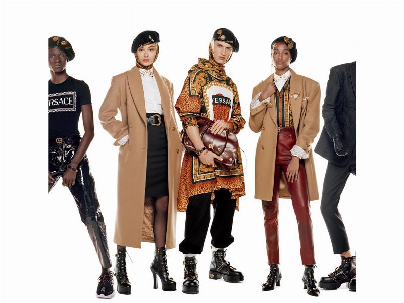 Gallery: Рекламная кампания Versace Fall 2018