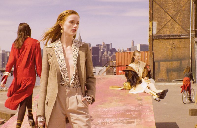 Легкость бытия в рекламной кампании Chloé