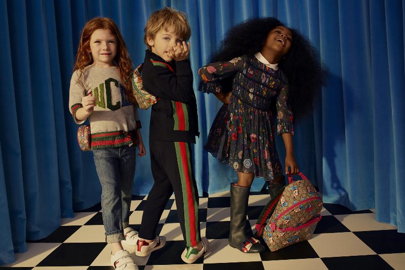 Net-a-porter и Gucci запустят в продажу коллекцию для детей
