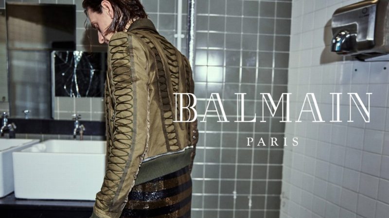 Сергей Полунин стал лицом бренда Balmain