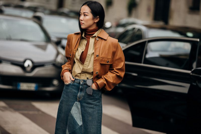 Streetstyle на Неделе моды в Милане
