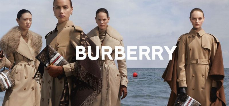 Ирина Шейк и Джиджи Хадид позируют в новом кампейне Burberry