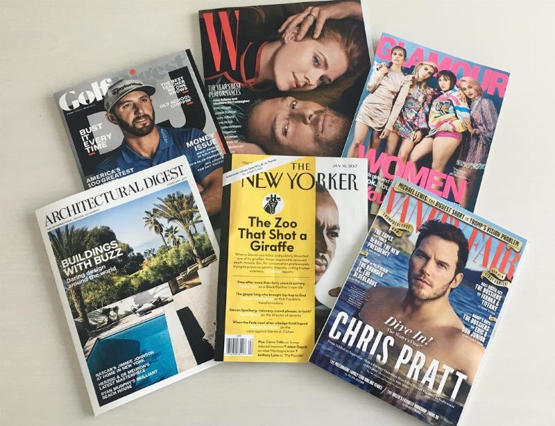 Vogue, Vanity Fair и GQ больше не будут использовать пластик в упаковке глянцев