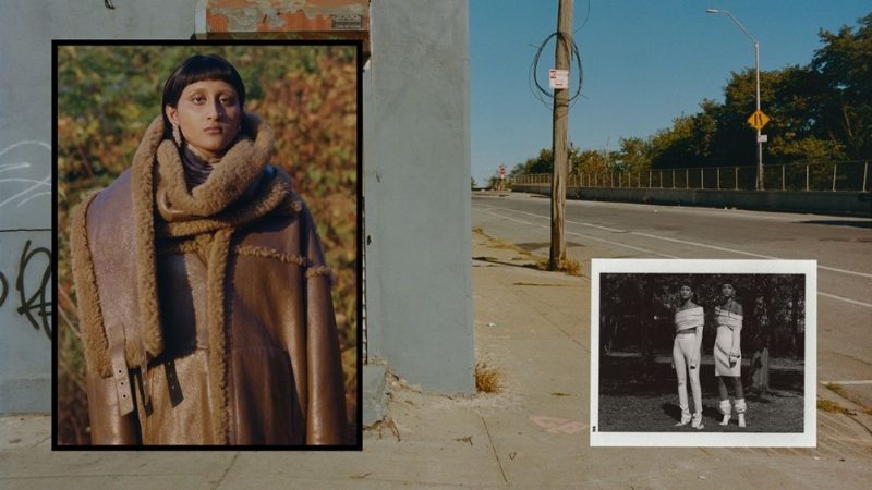 Oversize-дубленки и платья в розах в новой коллекции Fenty