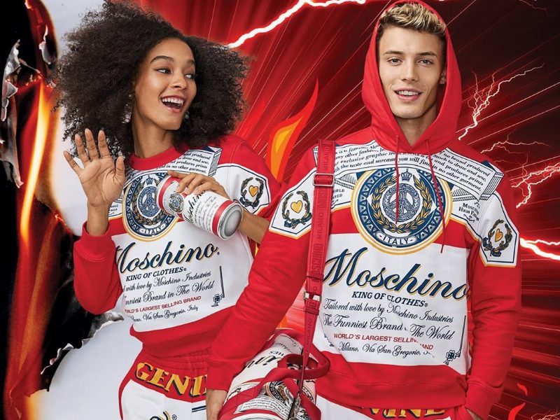 Moschino и американский пивной бренд Budweiser выпустили совместную коллекцию