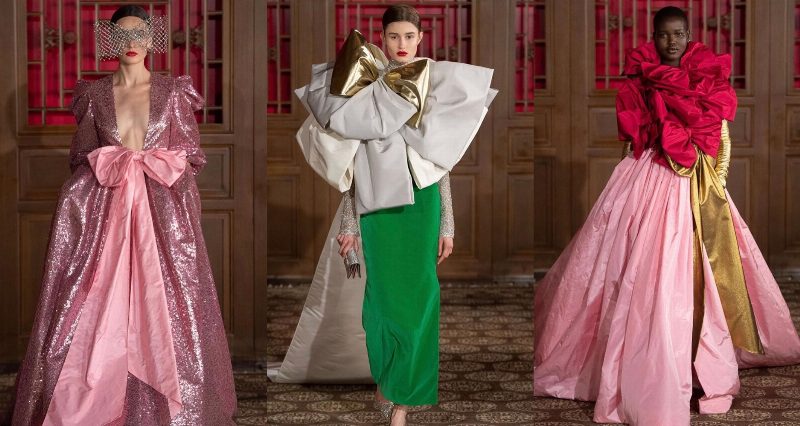 Valentino устроил показ кутюрной коллекции в Летнем императорском дворце в Пекине