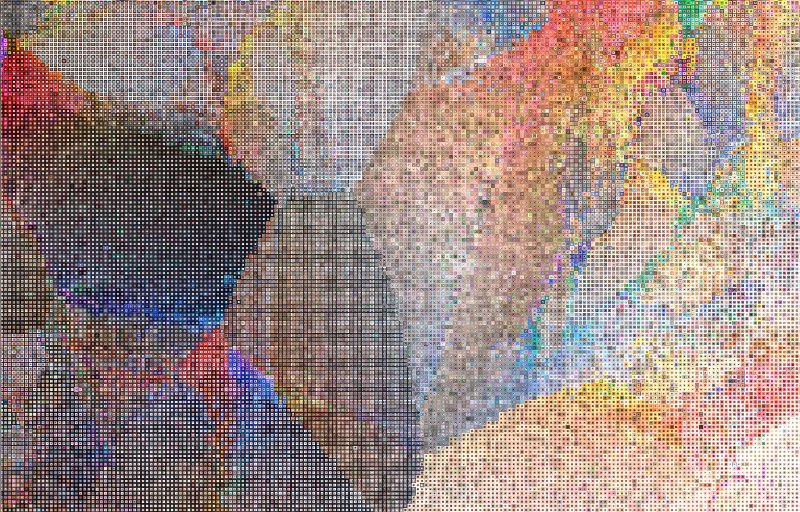 Нейросеть Google создала интерактивную цветовую карту модных показов