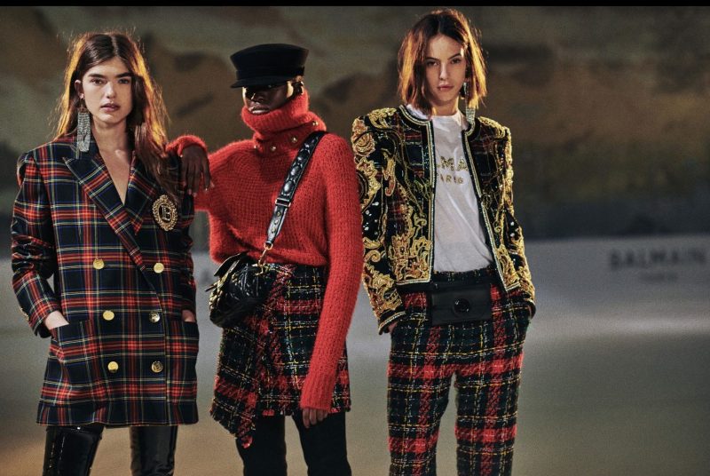 Коллекция Balmain Pre-Fall – 2020: архивные модели в современном виденье Оливье Рустена