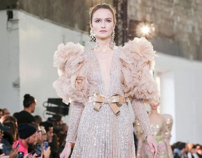 Утерянное искусство былого времени в коллекции Elie Saab Haute Couture