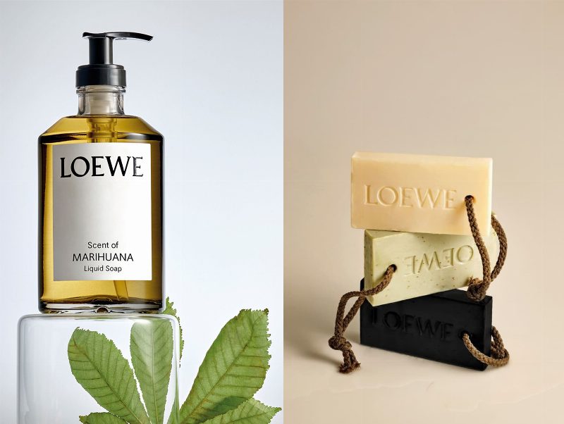 Loewe выпустили мыло с ароматом марихуаны