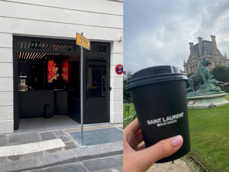 saint laurent cafe paris