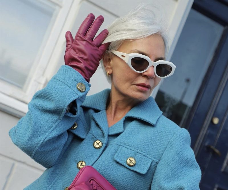 Подписаться: Грейс Ганем, fashion-блогерка и модель 50+