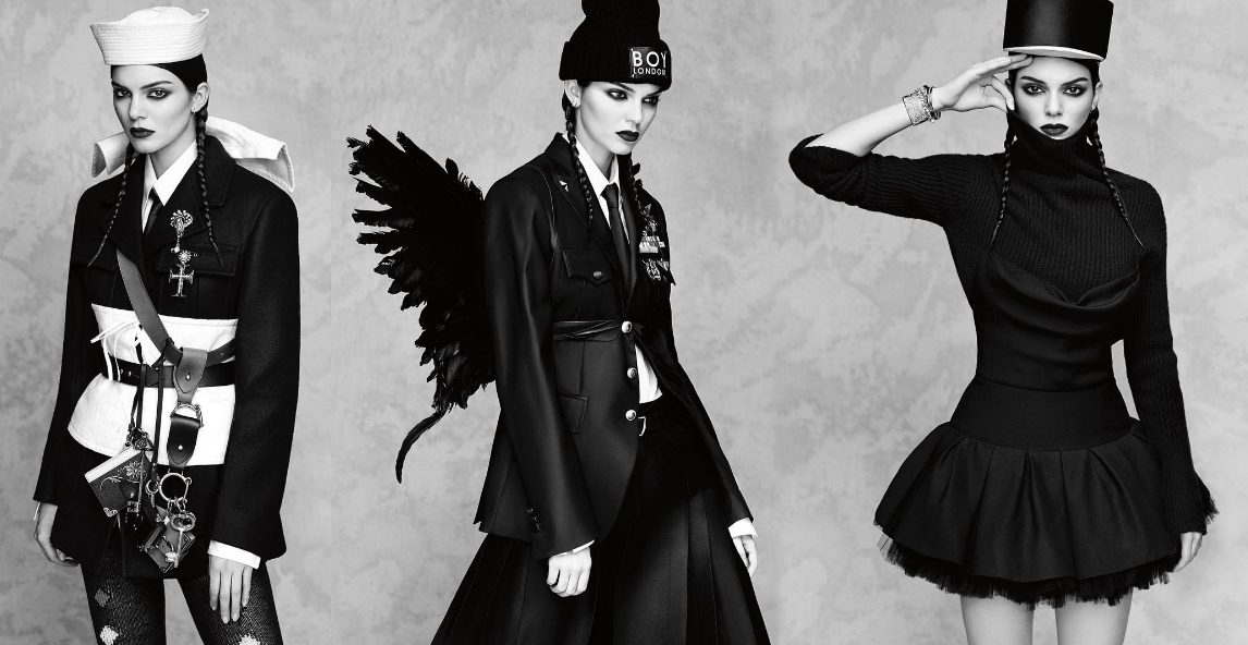 Кендалл Дженнер на обложке октябрьского выпуска Vogue Japan