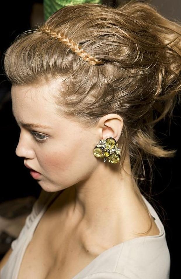 Ирина Лянная: бьюти-образы Milan Fashion Week S/S 2015