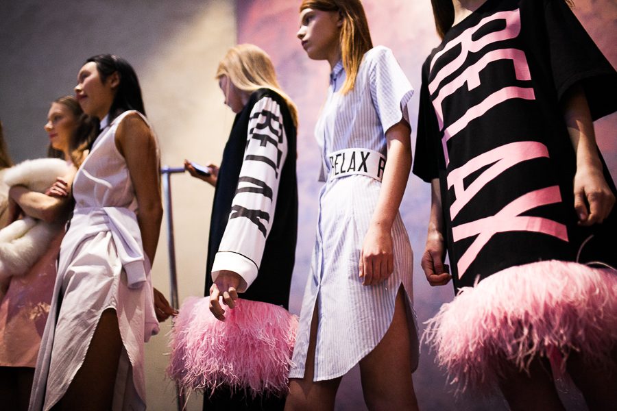 Бэкстейдж OMELYA, S/S 2015