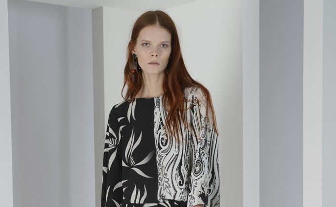 Ирина Кравченко в лубуке коллекции Etro Pre-Fall 2015