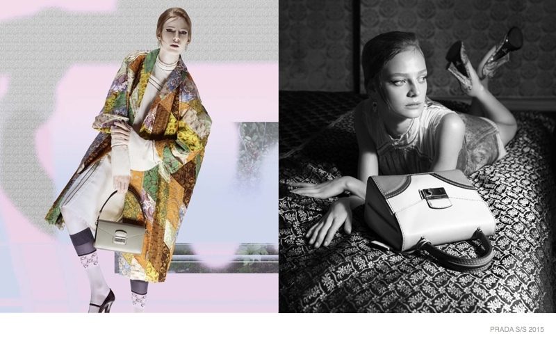 11 снимков кампании Prada c Джеммой Уорд