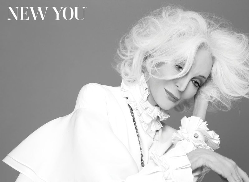 80-летняя Кармен Дель'Орефис в съемке New You