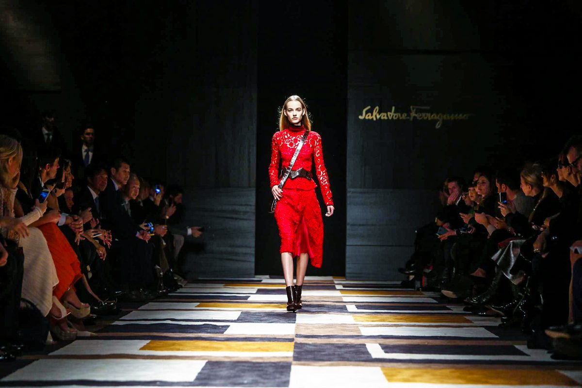 Неделя моды в Милане: Salvatore Ferragamo осень/зима - 2015/2016