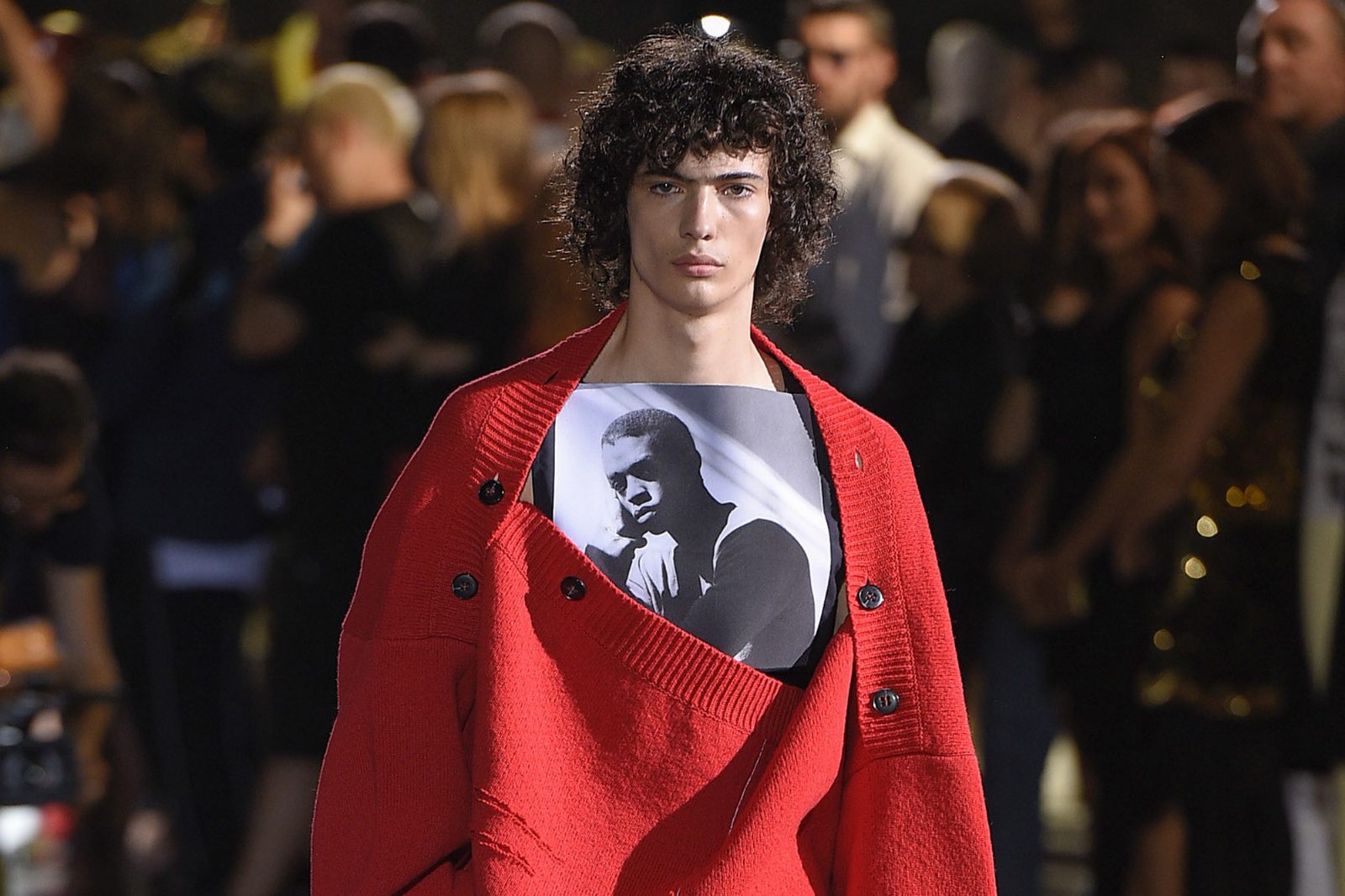 18+: откровенные фотографии в коллекции Raf Simons S/S 2017