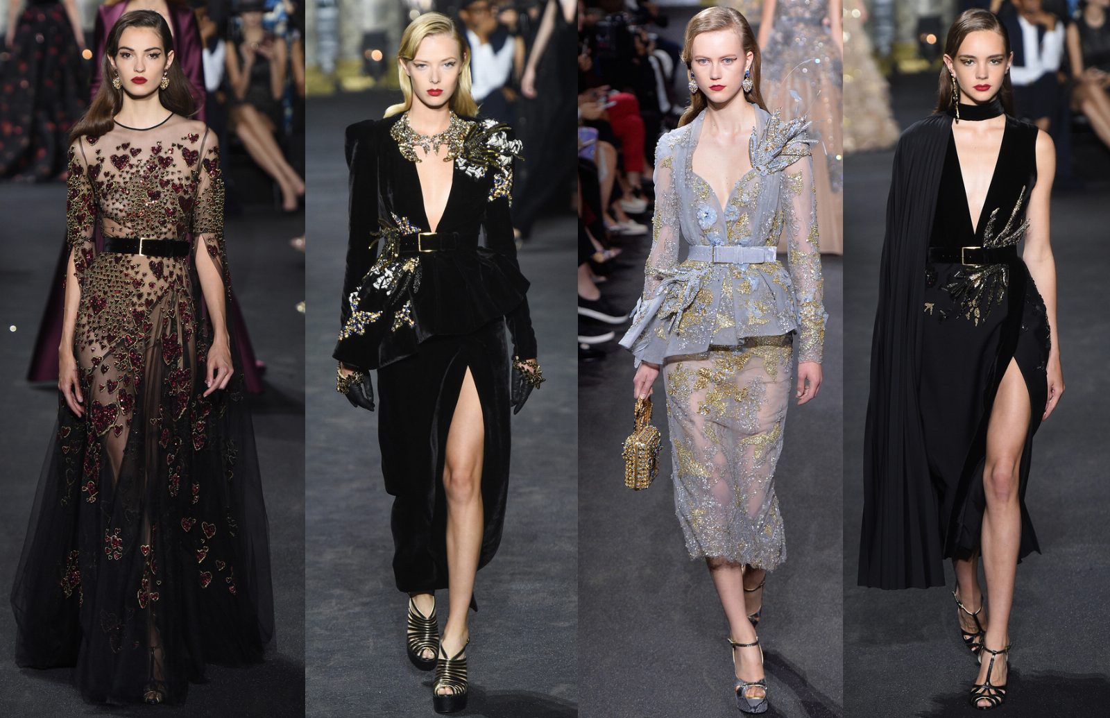 «Дочки-матери» в кутюрном показе Elie Saab A/W 2016