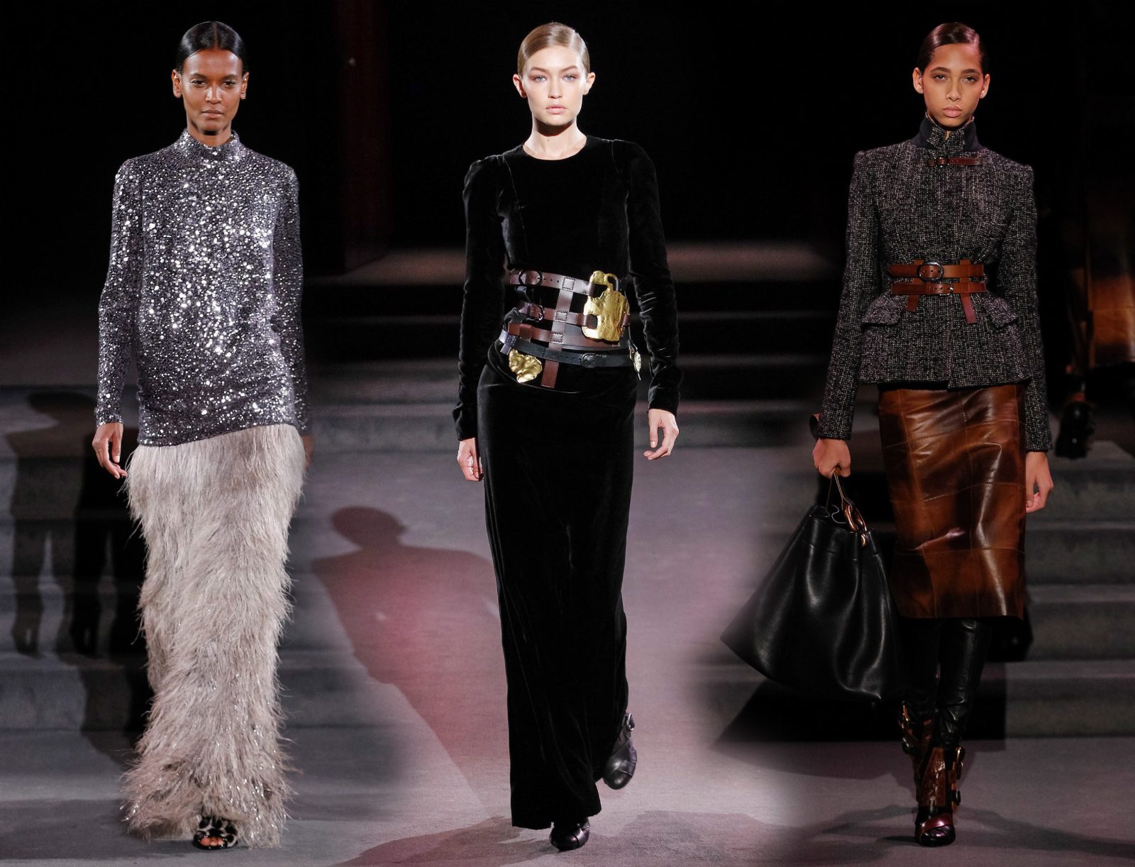 Все самое интересное с показа Tom Ford