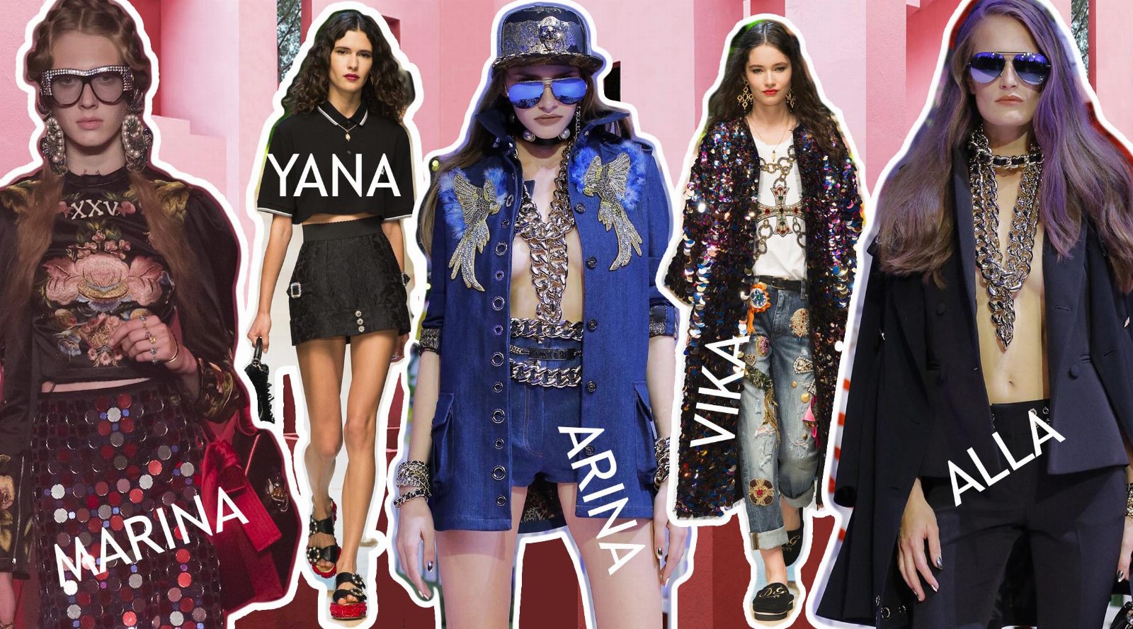 Украинские модели на показах Milan Fashion Week