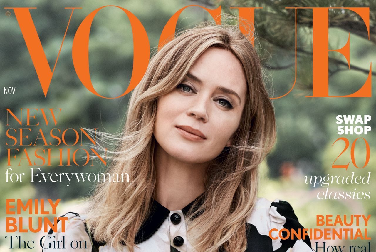 Британский Vogue впервые за долгое время выпустил обложку "model-free"