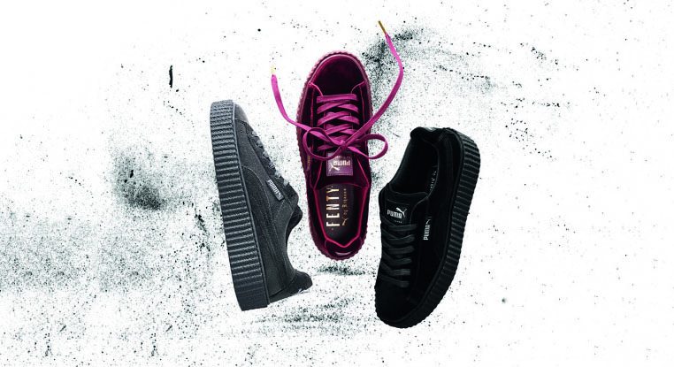 Рианна представила обновленные криперы совместно с брендом Puma