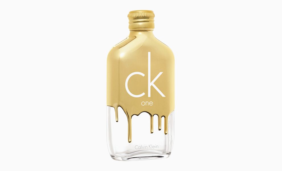 Жидкое золото на новом флаконе парфюма Calvin Klein CK One Gold