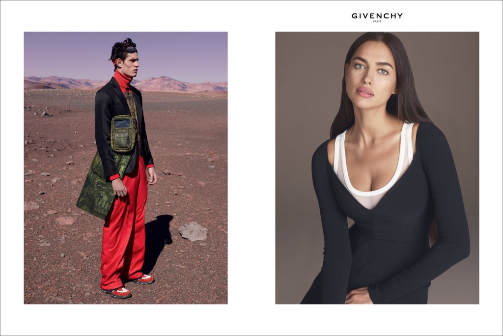 Первый взгляд: Риккардо Тиши представил рекламный кампейн коллекции Givenchy S/S'17