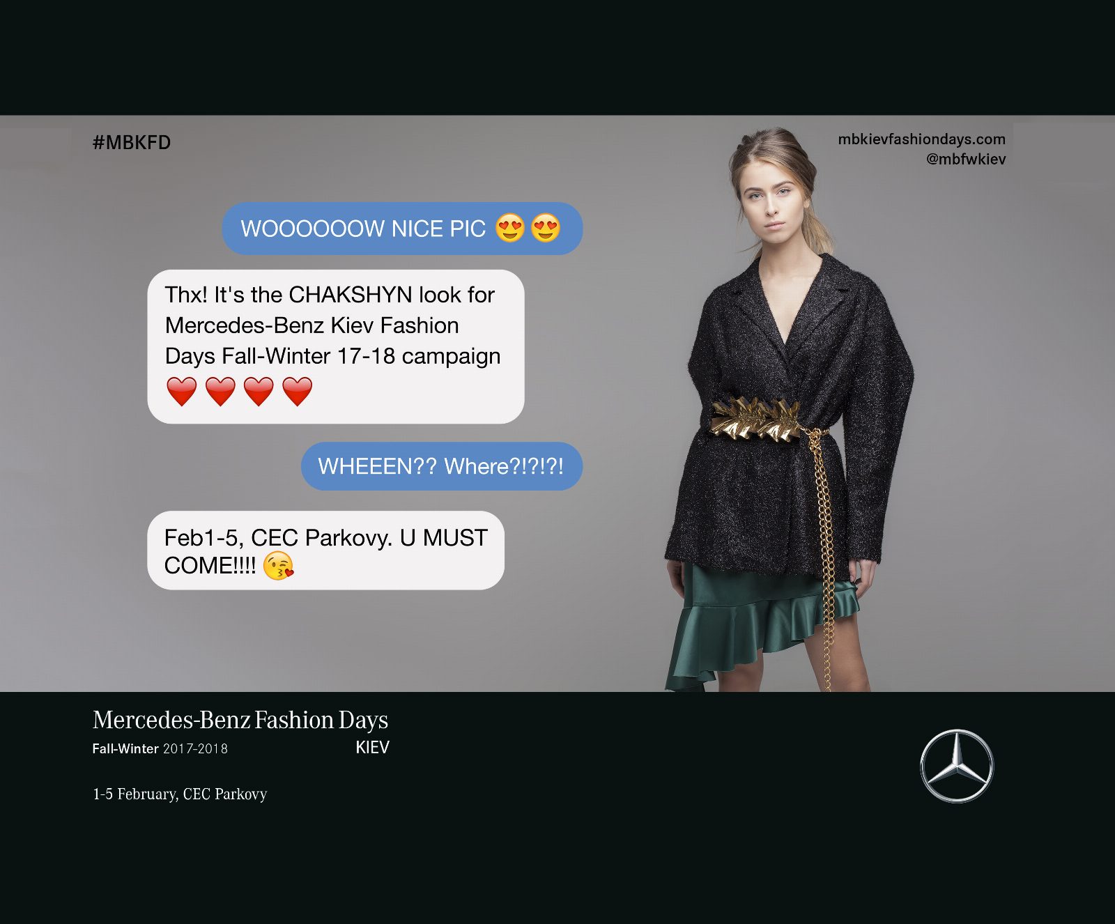 «Mercedes-Benz — это best or nothing»: Киев открывает новый модный сезон в феврале