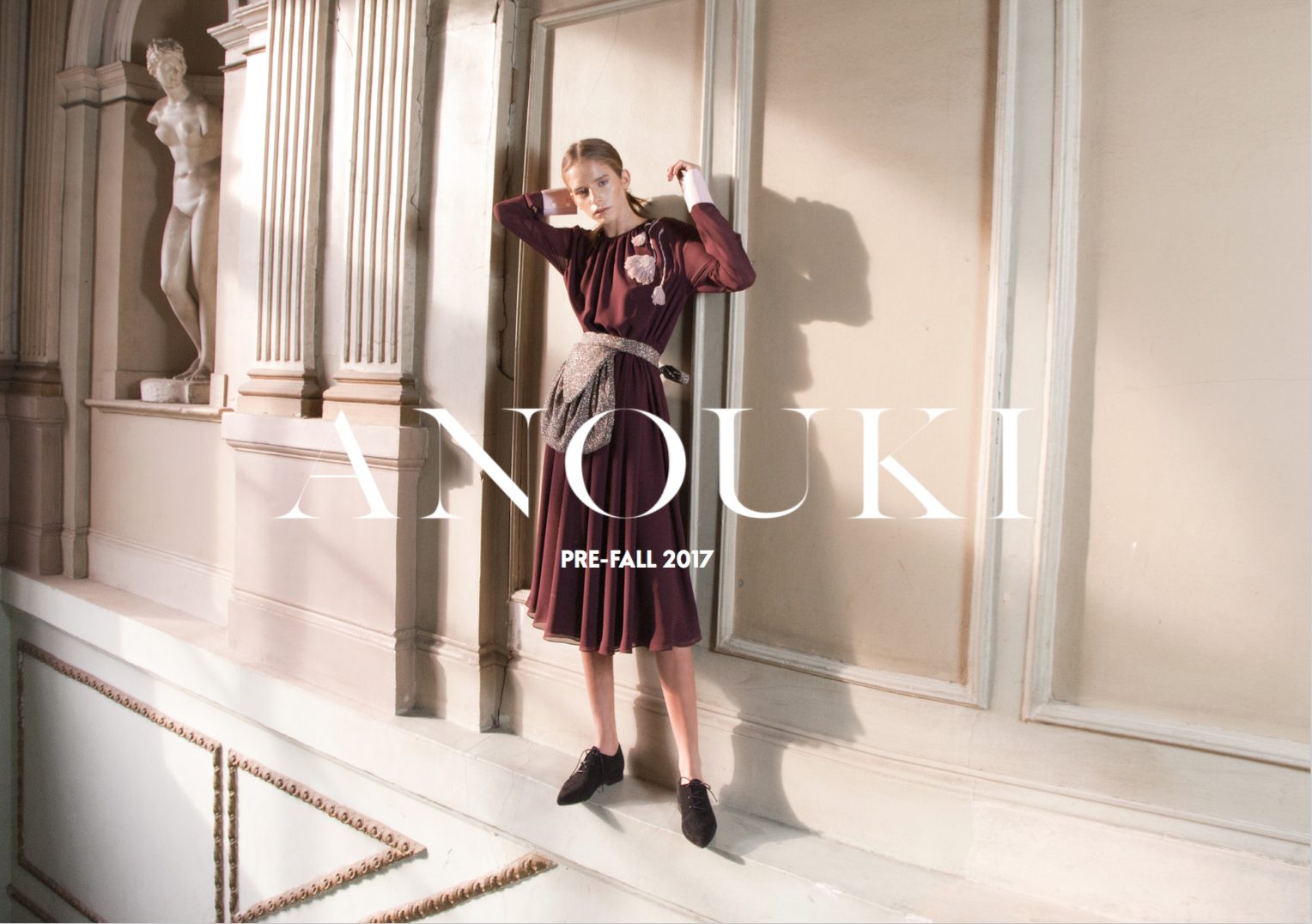 Бренд ANOUKI представил лукбук межсезонной коллекции Pre-Fall 2017