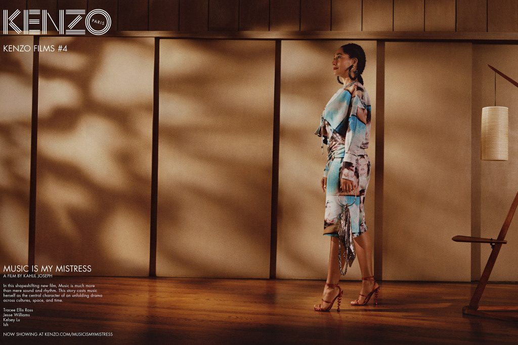 Американская актриса Трэйси Эллис Росс в рекламном кампейне Kenzo Spring 2017