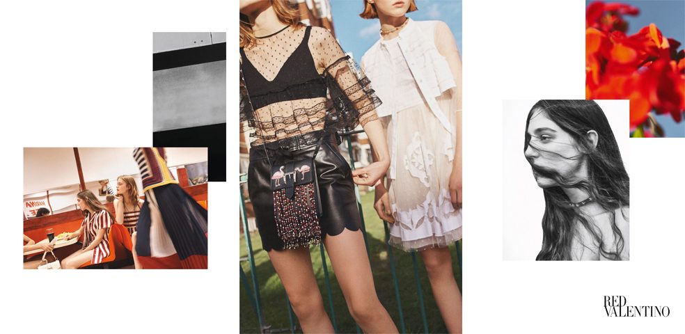 Британская певица Birdy в рекламном кампейне REDValentino