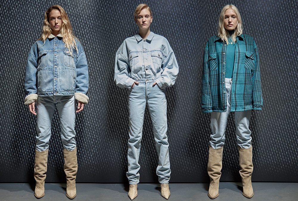 Деним и мех в коллекции Yezzy FW 17-18