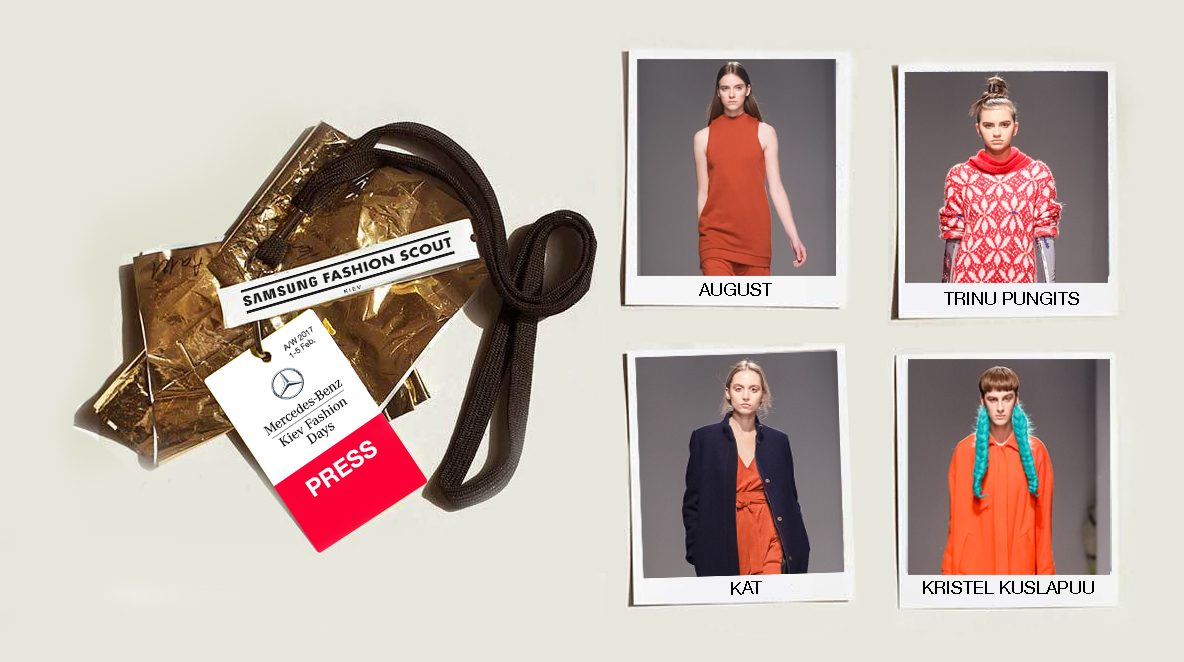 Samsung Fashion Scout Kiev: Показы Triinu Pungits, August, Kristel Kuslapuu, KAT