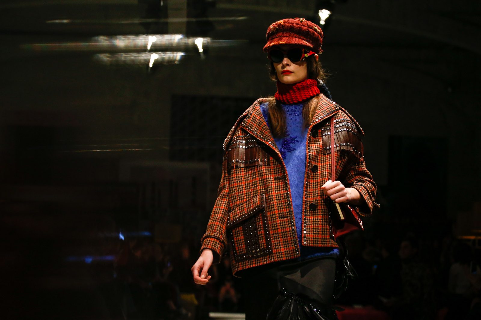 Яркие 70-е в коллекции Prada FW 17-18