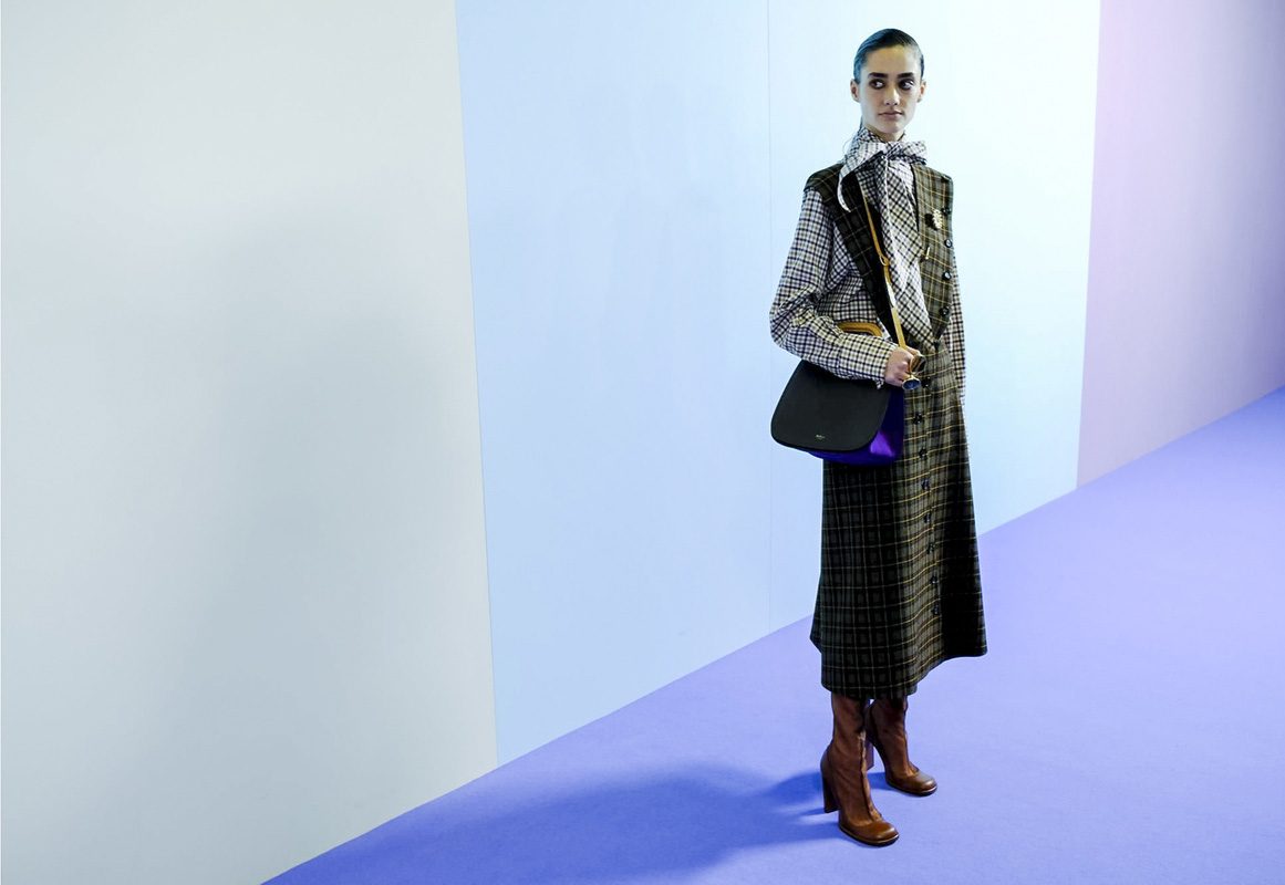 Эстетика английского наследия в коллекции Mulberry FW 17-18