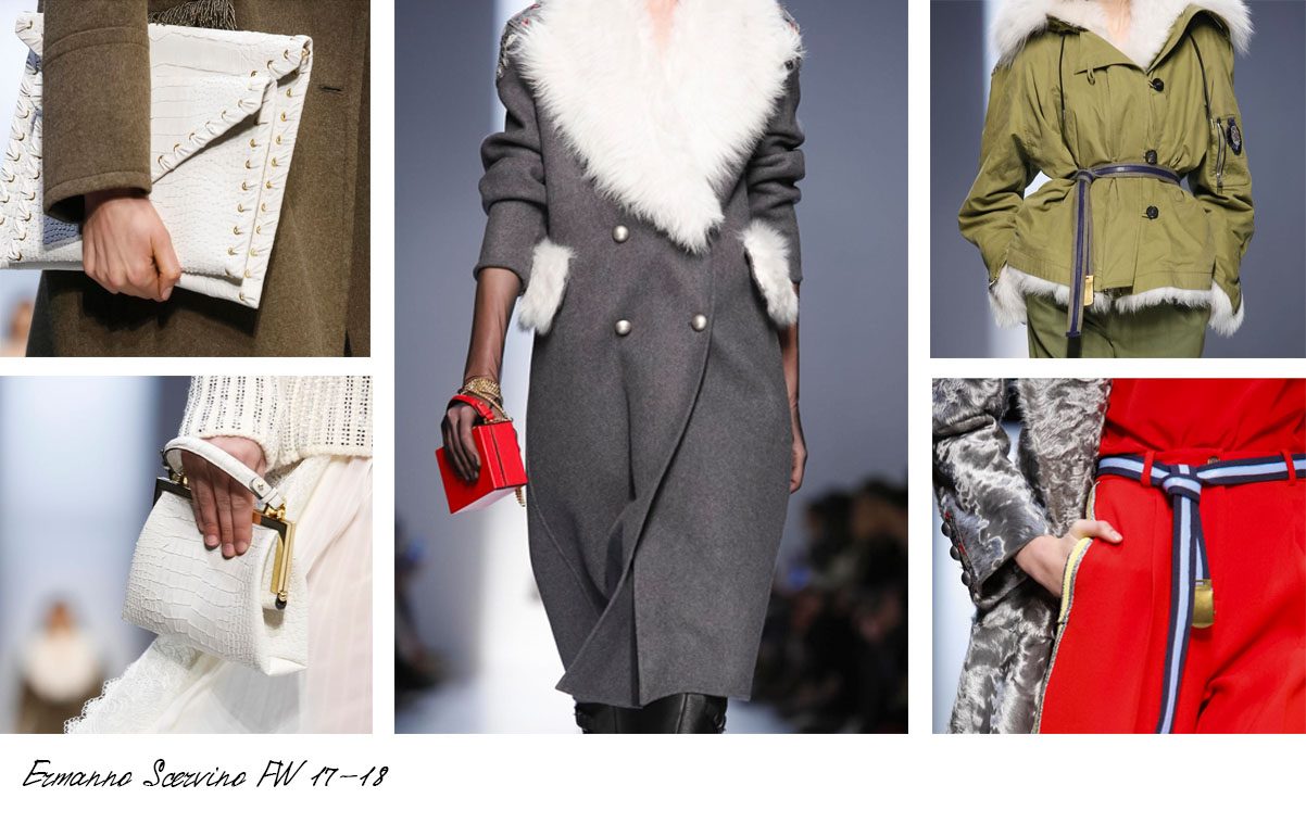 Детали коллекции Ermanno Scervino FW 17-18