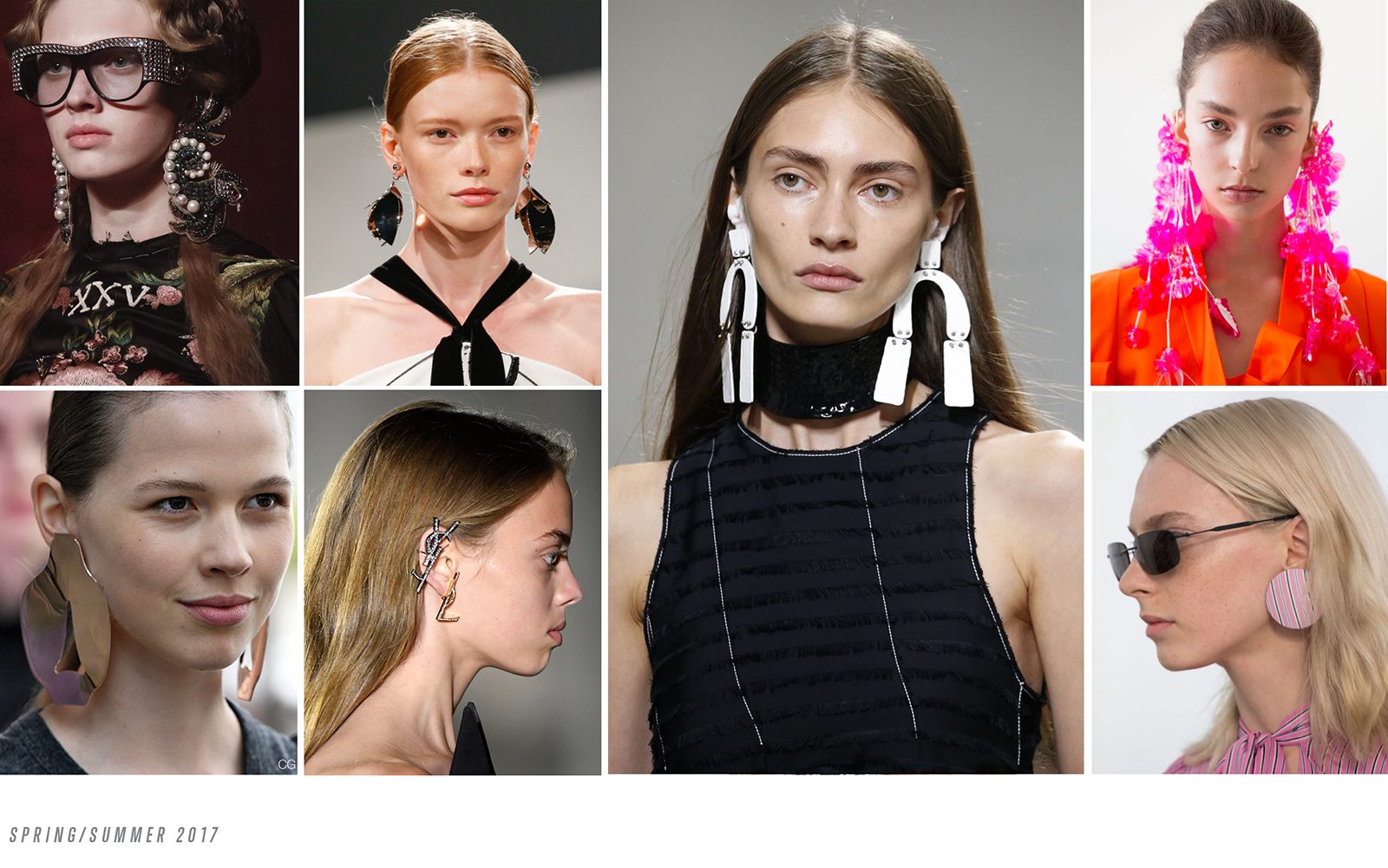 15 пар сережек необычной формы сезона Spring 2017