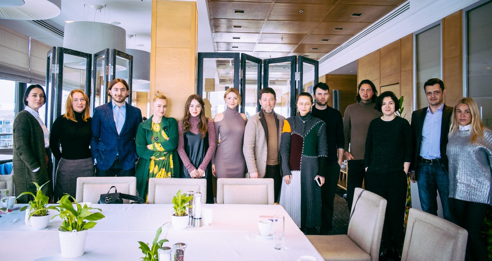 Завтрак гостей и спикеров Kiev Fashion Business Forum в ресторане Matisse