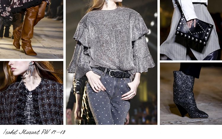 Детали показа Isabel Marant FW 17-18