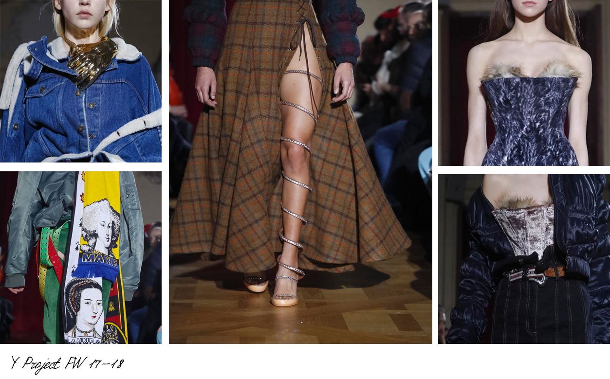 Детали показа Y Project FW 17-18
