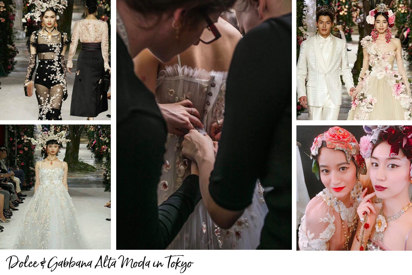Instagram-отчет: Как прошел показ Dolce & Gabbana Alta Moda в Токио