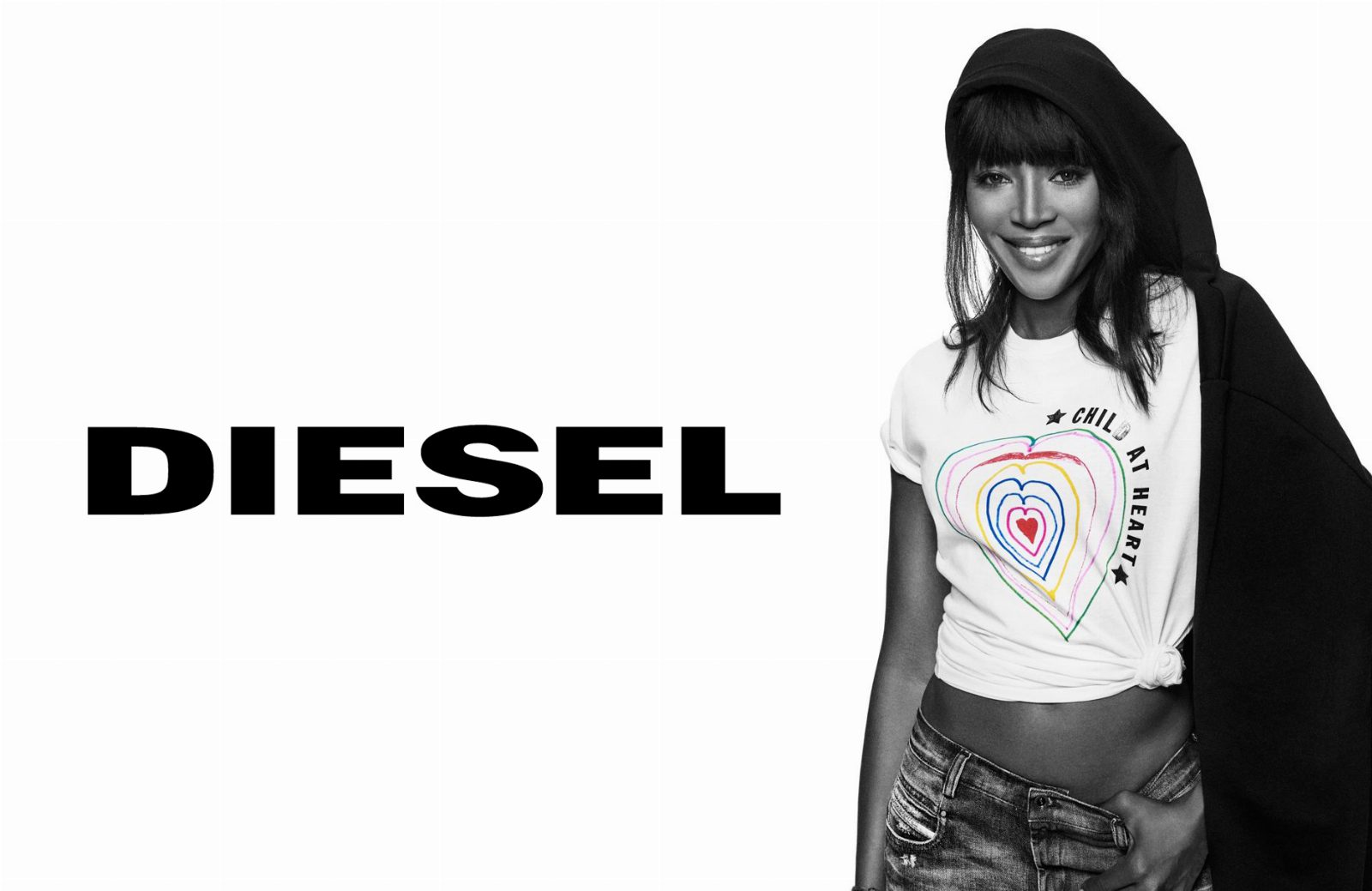 Наоми Кэмпбелл стала лицом специальной коллекции итальянской марки DIESEL