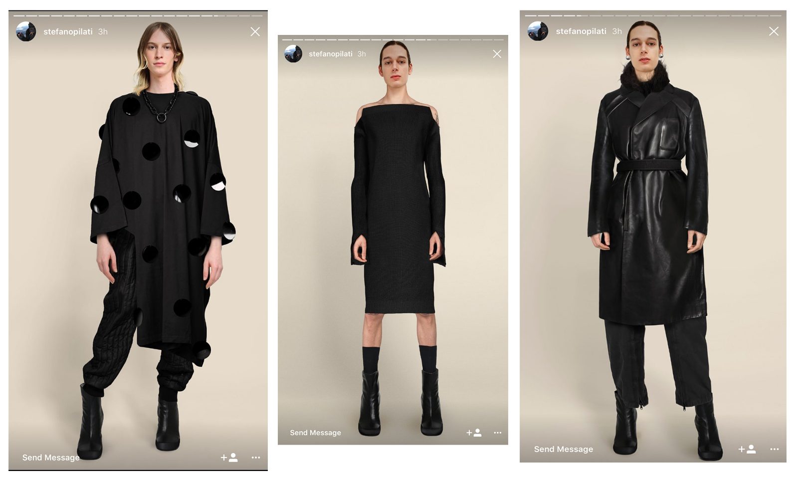 Instagram-версия: коллекция Стефано Пилати для популярной соцсети