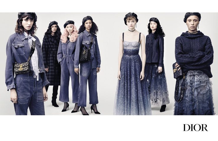 Девушки-воины в рекламной кампании Dior