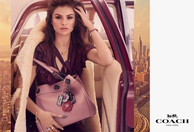 Новое лицо: Селена Гомес дебютировала в рекламной кампании Coach