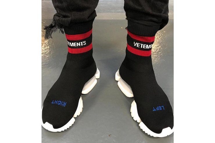 Как выглядят кроссовки из коллаборации Vetements и Reebok